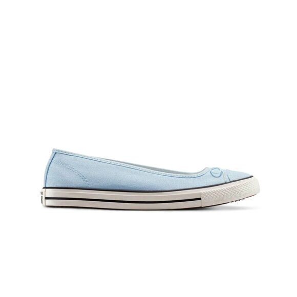 CONVERSE Chuck Taylor All Star Dainty Ballerina Slip-On Baby Blue Womens Size 7 - Picture 9 of 13